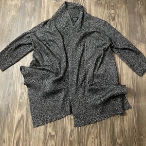 Simply Emma Metallic Women’s 1X Cardigan